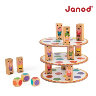 【Janod】趣味桌遊-疊疊塔(親子桌遊 派對桌遊 益智遊戲 疊疊樂 專注力桌遊 樂齡桌遊)