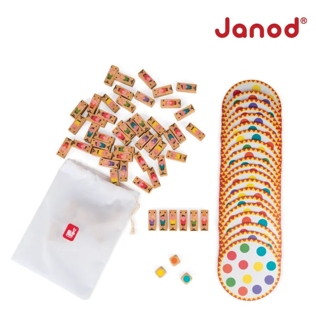 【Janod】趣味桌遊-疊疊塔(親子桌遊 派對桌遊 益智遊戲 疊疊樂 專注力桌遊 樂齡桌遊)