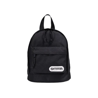 【OUTDOOR】風格前線系列後背包(小)-黑色 OD163107BK