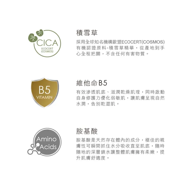 【KU.KU. 酷咕鴨】KUKU PLUS舒敏積雪草寶寶沐浴禮盒(彌月禮盒)
