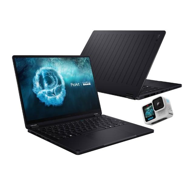 【ASUS 華碩】GoPro HERO13(白)組省5600★13.3吋GoPro聯名款(ProArt PX13/AMD Ryzen AI MAX+ 395/128G/1TB)