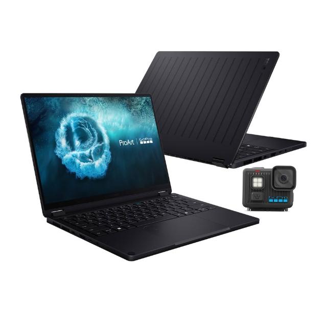 【ASUS 華碩】GoPro LIT HERO組省5400★13.3吋GoPro聯名款(ProArt PX13/AMD Ryzen AI MAX+ 395/128G/1TB)