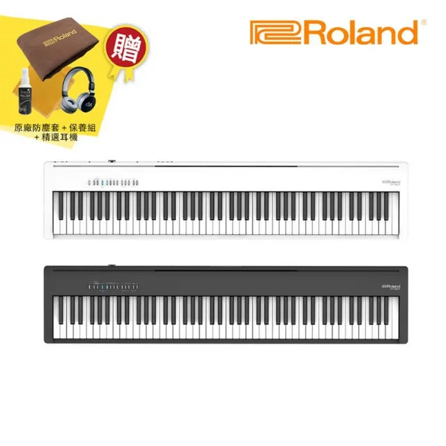 ROLAND 樂蘭】FP-30X 88鍵數位電鋼琴單主機款白色/黑色款(附贈簡易延音