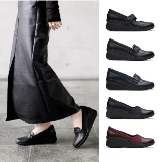 【Clarks】暢銷女鞋 休閒鞋/樂福鞋/皮鞋/增高鞋(網路獨家限定)