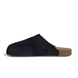 【adidas 愛迪達】Adimule Slides Core Black Gum 麂皮穆勒鞋 黑 麂皮 勃肯鞋 懶人鞋 男鞋 JQ4367