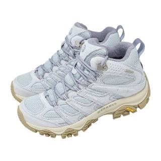 【MERRELL】登山鞋 Moab 3 Mid WP 女鞋 紫米 防潑水 中筒 黃金大底 ML00003603