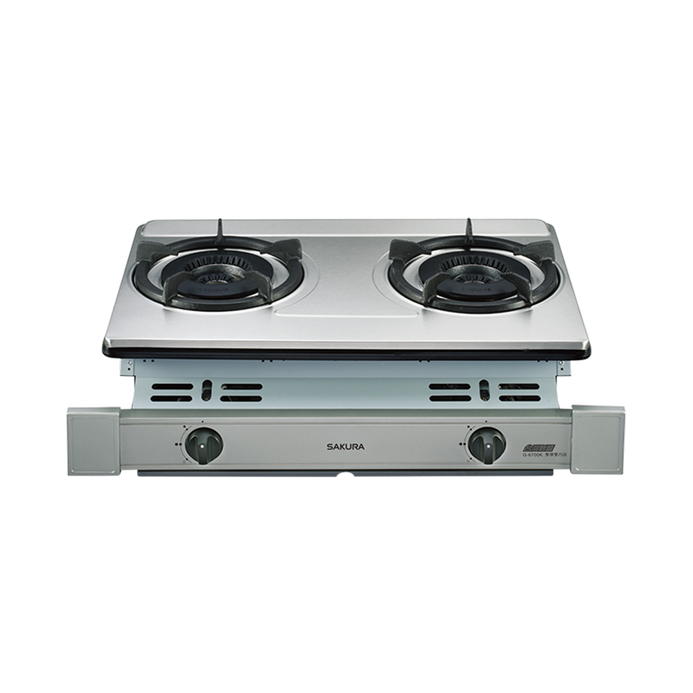 【SAKURA 櫻花】雙內焰安全爐_嵌入爐(G6700K 原廠保固原廠基本安裝)