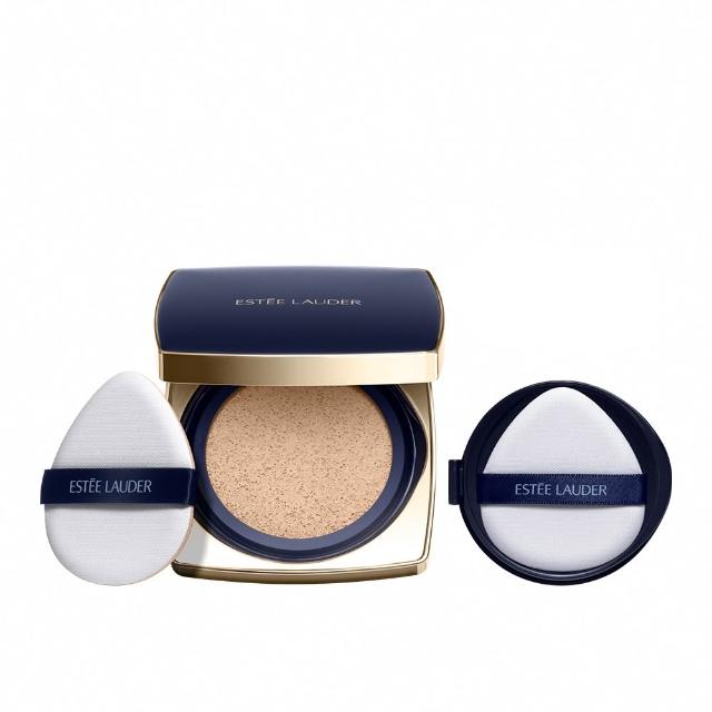 即期品【Estee Lauder 雅詩蘭黛】粉持久完美鎖妝氣墊粉餅SPF45/PA+++(一盒兩蕊/IU同款)