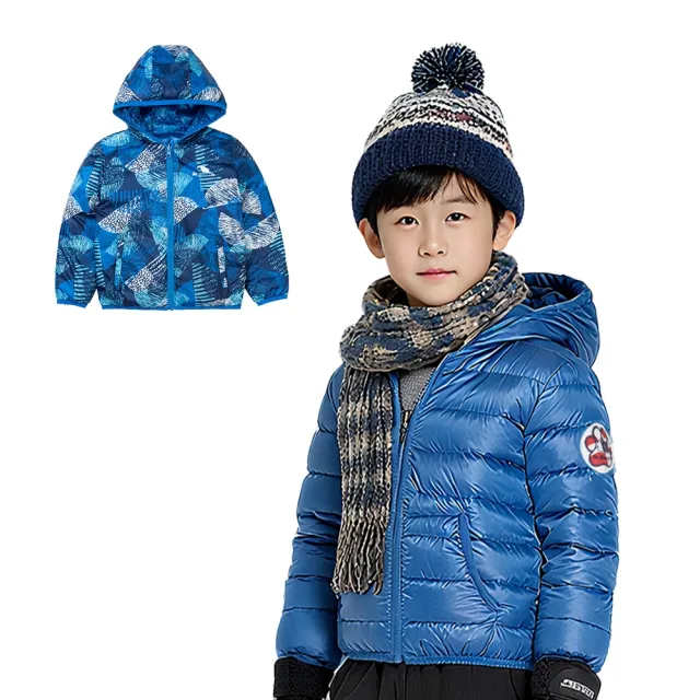 【St.Bonalt 聖伯納】雙面穿羽絨服｜兒童 8114(羽絨 保暖 透氣 防風 外套)