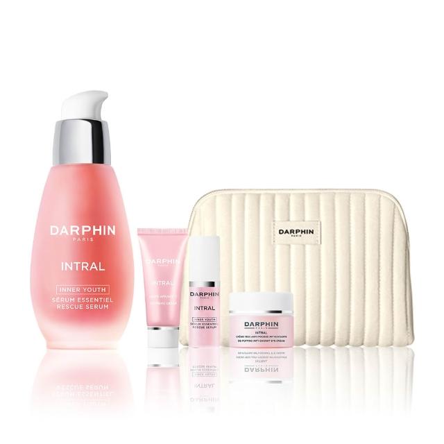 【DARPHIN 朵法】療癒透亮發光組(全效舒緩精華50ml)