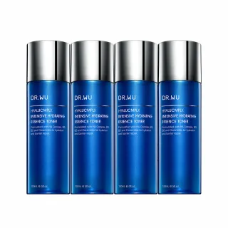 【DR.WU 達爾膚】玻尿酸保濕精華化妝水150ML(經典款 4入組)