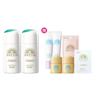 【ANESSA 安耐曬】濾鏡美顏日間防護精華N 雙入組(濾鏡美顏30mlx2入)