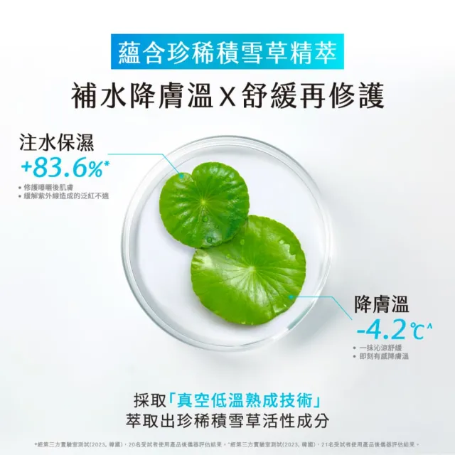 【AHC】買一送一★積雪草注水修護防曬氣墊25g