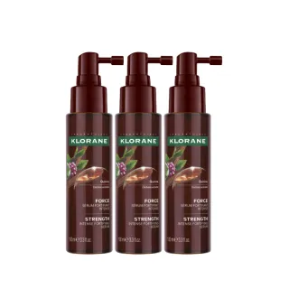 【KLORANE 蔻蘿蘭】官方直營 植萃養髮強韌精華液100ml(升級版)3入組