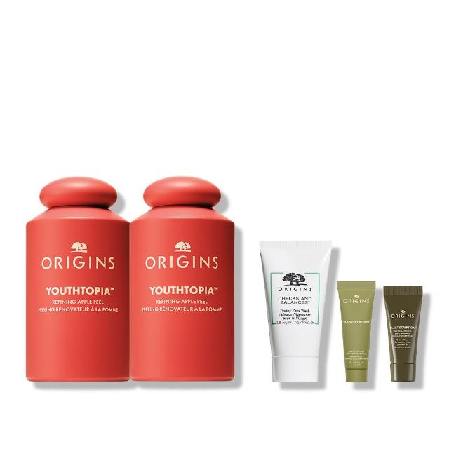 ORIGINS品木宣言澎嫩蘋果精露，富含天然蘋果萃取與保濕成分，有效滋潤肌膚、改善乾燥與粗糙，讓肌膚柔嫩光滑。適合所有肌膚型別，特別是乾燥與敏感肌使用。無酒精、無香精，溫和不刺激。