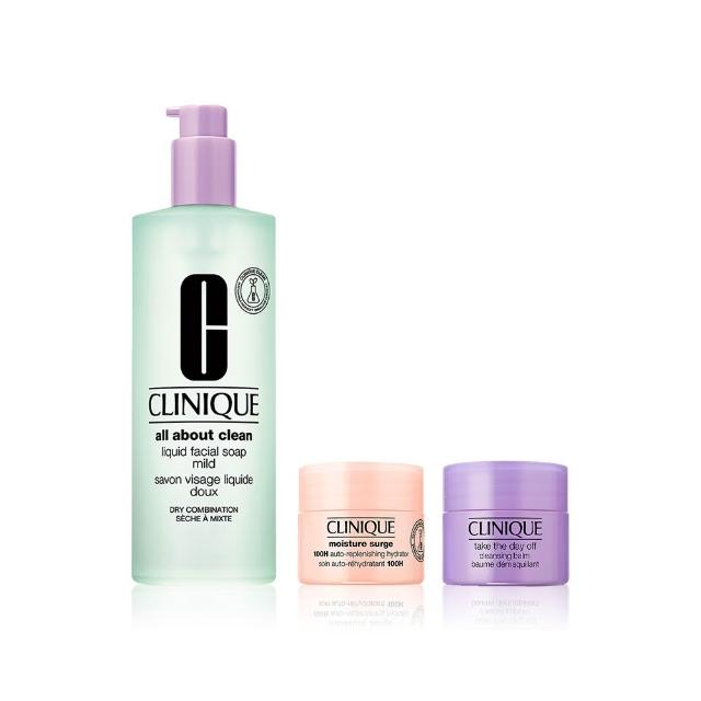 【CLINIQUE 倩碧】三步驟洗面膠加大版(胺基酸洗面膠400ml)
