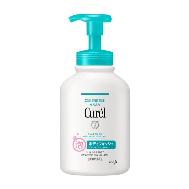 【Curel 花王珂潤】潤浸保濕低敏沐浴慕絲(480ml)