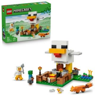 【LEGO 樂高】Minecraft 21585 雞農場(麥塊 電玩遊戲 積木 玩具)