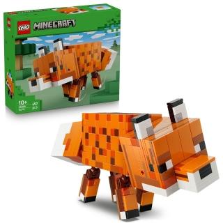 【LEGO 樂高】Minecraft 21588 狐狸(麥塊 電玩遊戲 積木 玩具)