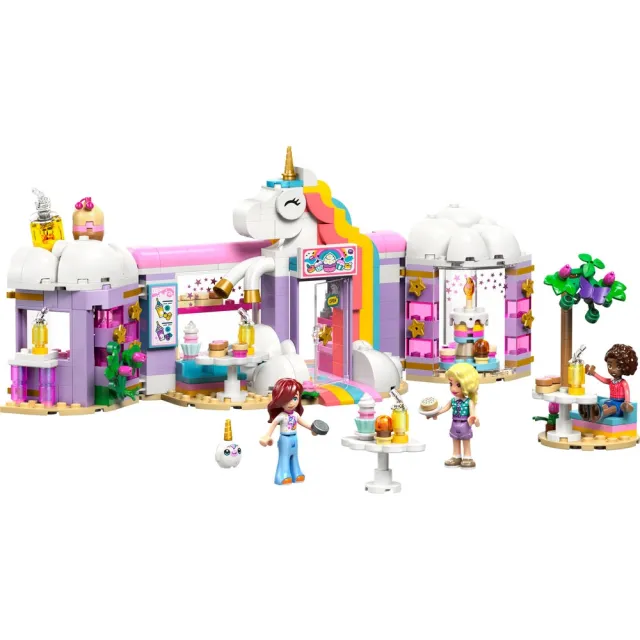 【LEGO 樂高】Friends 42684 獨角獸夢幻咖啡廳(創意力遊戲 扮家家酒 積木 兒童玩具)