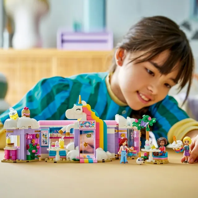 【LEGO 樂高】Friends 42684 獨角獸夢幻咖啡廳(創意力遊戲 扮家家酒 積木 兒童玩具)