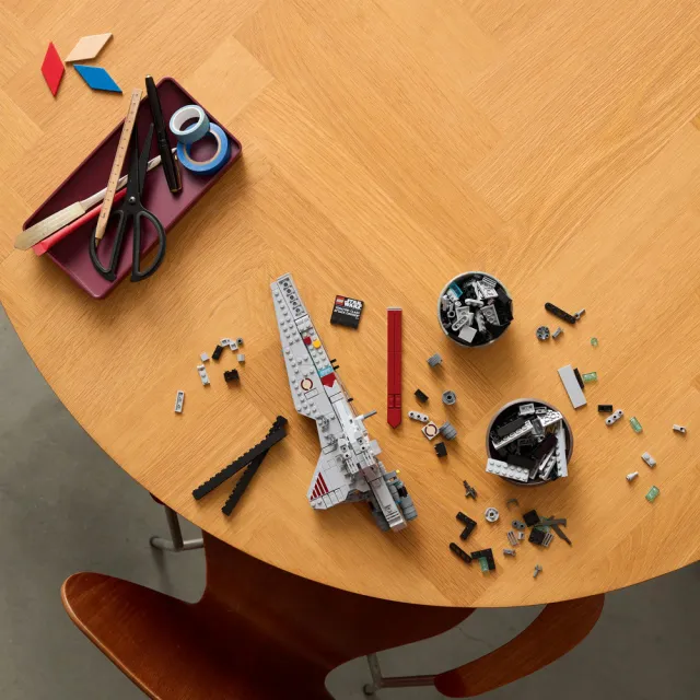 【LEGO 樂高】星際大戰系列 75441 狩獵者級攻擊巡航艦(玩具船艦 星戰 積木 玩具)