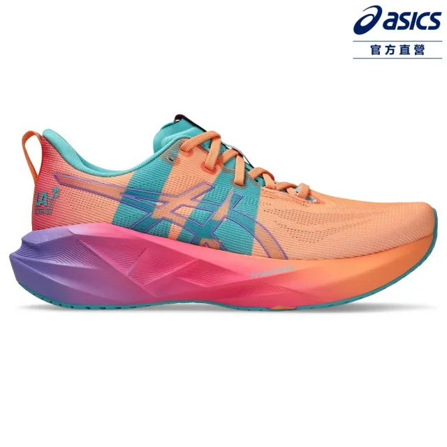 【asics 亞瑟士】NOVABLAST 5 男女中性款 洛杉磯馬拉松 彈力 慢跑鞋 1013A213-800
