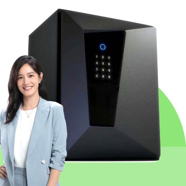【發億金庫】智慧型防盜保險箱 Xy-4Fb (A4可放 指紋 密碼 緊急開啟鑰匙)