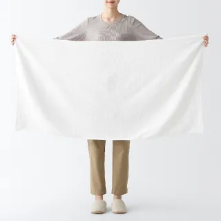 【MUJI 無印良品】柔軟薄型浴巾(柔白/灰色/墨灰/米色/藍色)