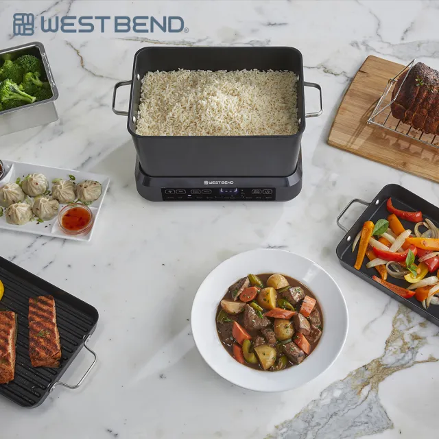 West Bend 萬用電煮爐 VCWB6QBK13TW 火鍋 烤肉 露營 派對 租屋族神器