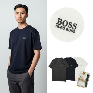【BOSS】BOSS 素T 單件 純棉 繡標 T恤 拆賣 無吊牌 博斯 hugo boss 短T 內衣 短袖 上衣 平輸品(1671)