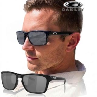 【Oakley】奧克利 SYLAS 色控科技 輕包覆太陽眼鏡 OO9448F 05 亮黑框水銀鍍膜偏光鏡片 公司貨
