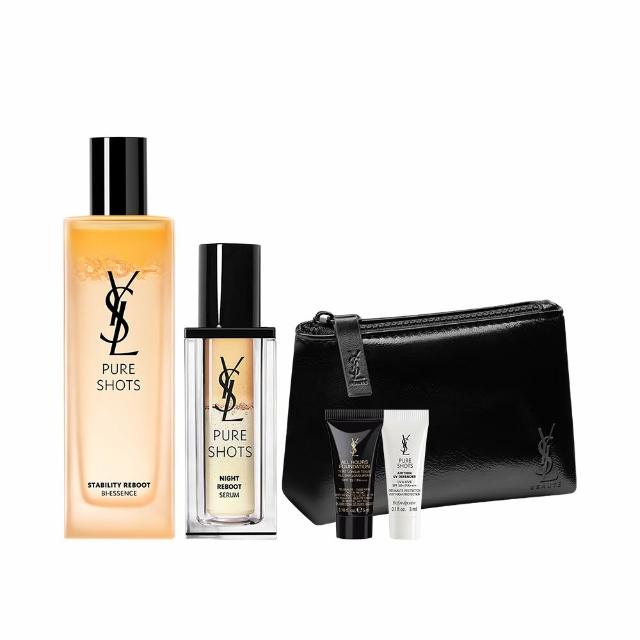 【YSL】官方直營 極效活萃調皮嫩亮組(極效活萃細緻柔膚露 150ML+仙人掌精華30ml)