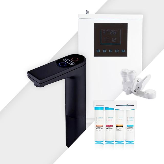 BLOCEAN藍海淨水 KH-7707 廚下式淨水器，結合淨飲與加熱功能，提供純淨即飲熱水，適閤家庭廚房使用。高效過濾系統去除雜質，確保飲水安全健康。保固期1年（不含天災、人為或環境因素），供應商藍海淨水科技有限公司。拆封後僅限產品瑕疵退換，濾心過水後無法退貨。讓您輕鬆享有高品質淨水生活！