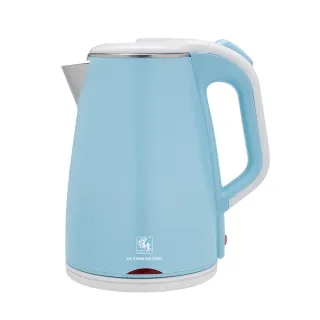 【CookPower 鍋寶】#316雙層防燙保溫快煮壺-1.8L-藍(KT-90182B)