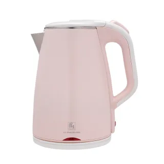 【CookPower 鍋寶】#316雙層防燙保溫快煮壺-1.8L-粉(KT-90183P)