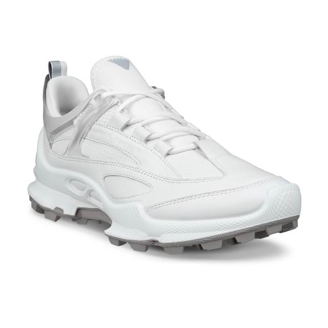 【ecco】BIOM C-TRAIL W 蹤跡健步山系防水運動休閒鞋 女鞋(白色 80332353301)