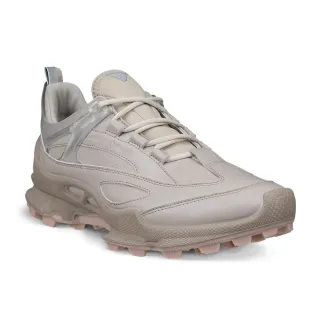 【ecco】BIOM C-TRAIL W 蹤跡健步山系防水運動休閒鞋 女鞋(暖米棕 80332361524)