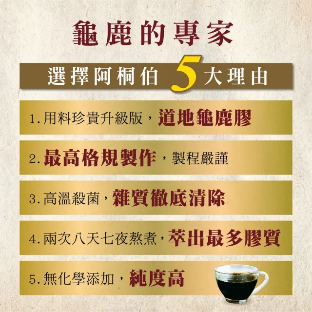 【ATB 阿桐伯】極品漢宮龜鹿原膠塊X2盒 年節保健禮盒(28小塊/盒)