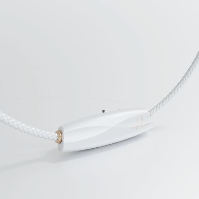 【ible】Airvida M2 鈦項圈穿戴式空氣清淨機45cm珍珠白(小艾寶)