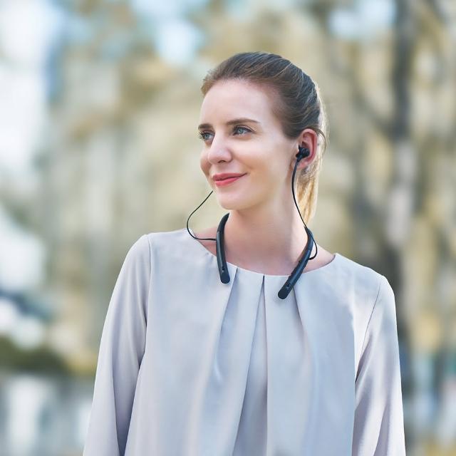 【ible】Airvida E1穿戴式空氣清淨機x 藍牙降噪耳機(午夜黑/星光白 任選)