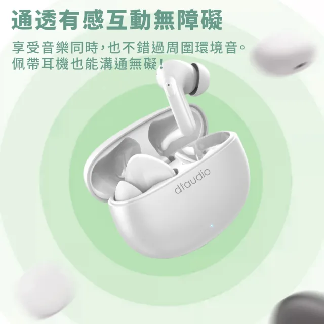 【聆翔】Q36雙降噪藍牙耳機(主動降噪)