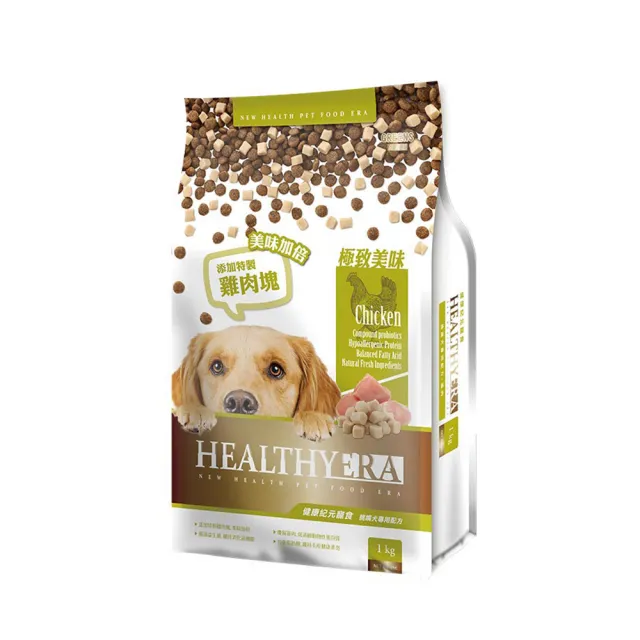 【葛莉思】健康紀元犬食 挑嘴犬專用配方1kg*4入組 口味任選