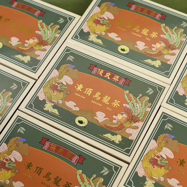 【沁意】南投比賽茶-凍頂烏龍優良獎(300gx2入/盒)