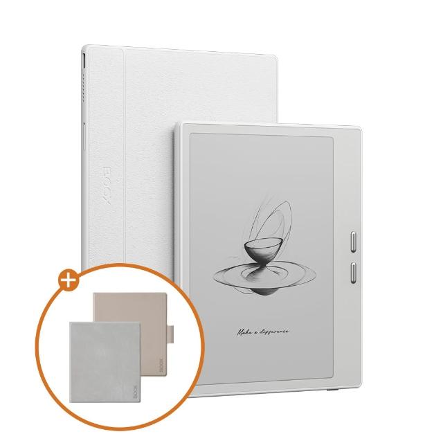 【BOOX 文石】Go 7 吋電子閱讀器-白色(原廠皮套組)