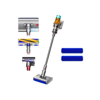 【dyson 戴森】限量福利品 V12s Detect Slim Submarine SV46 乾溼全能洗地吸塵器(雙主吸頭 洗地機)