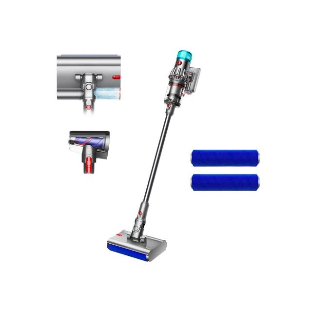 【dyson 戴森】限量福利品 V12s Origin Submarine SV49 乾溼全能洗地吸塵器(旗艦三主吸頭 洗地機)