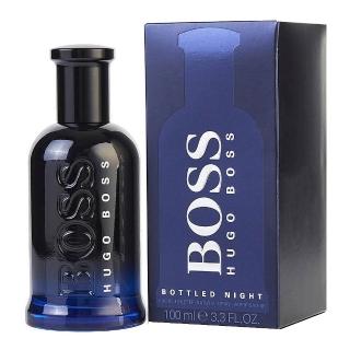 【HUGO BOSS】BOTTLED NIGHT 自信之夜(夜自信)男性淡香水 100ml (專櫃公司貨)