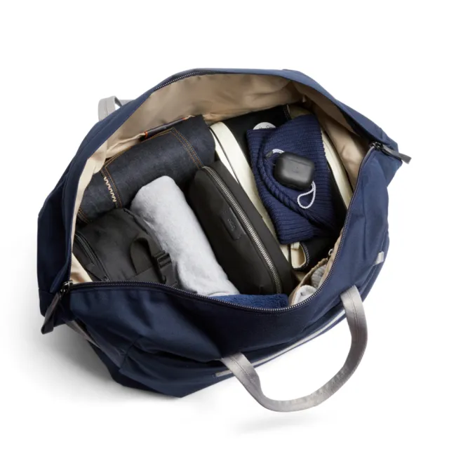 【Bellroy】官方直營 Classic Weekender 35L 經典悠遊圓筒旅行袋((海軍藍/旅行收納)