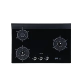 【林內】檯面式緻溫玻璃三口爐RB-A3760G BR(基本安裝)